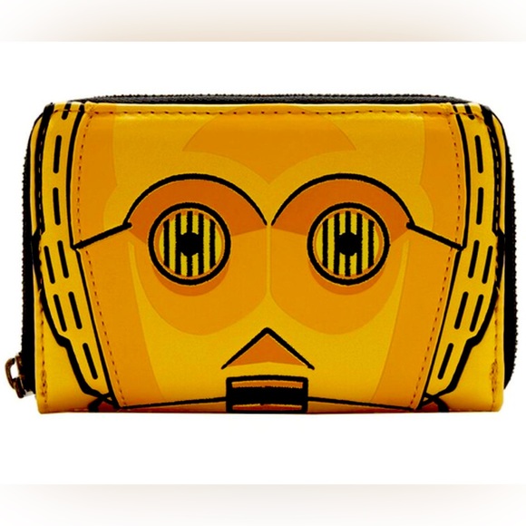 Loungelfy Disney Star Wars Celebration 2022 - C-3PO Cosplay Zip Around Wallet - Picture 1 of 11